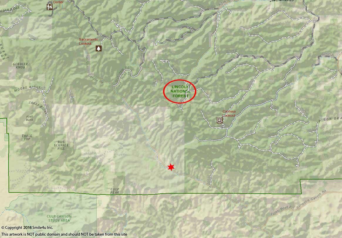 Land for sale in Timberon, New Mexico